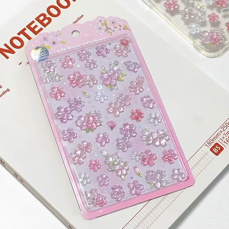 【3D】可愛い動物シリーズ ステッカー 全 5 種