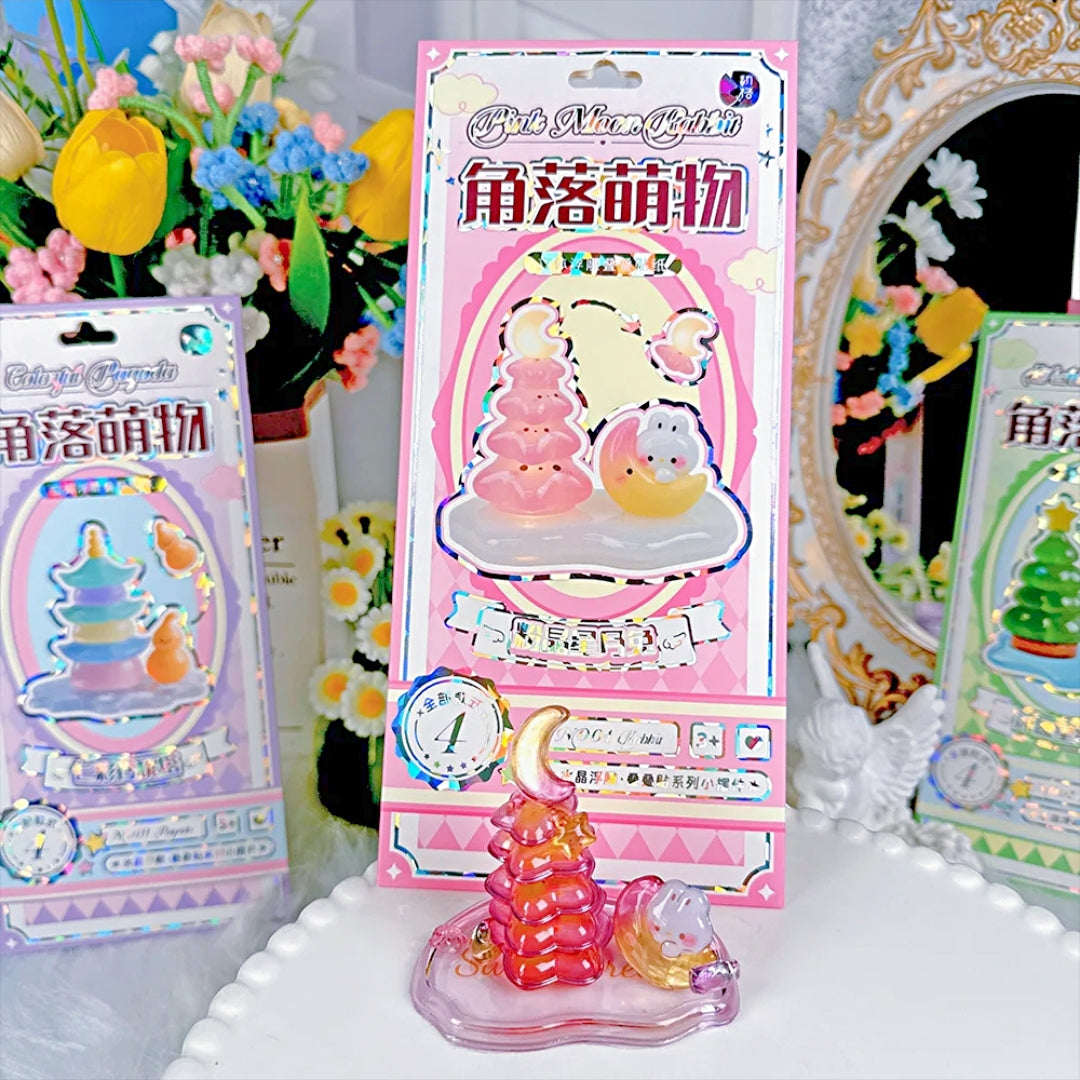 【立体】3D ペーパークラフトエンボス積み重ねおもちゃ