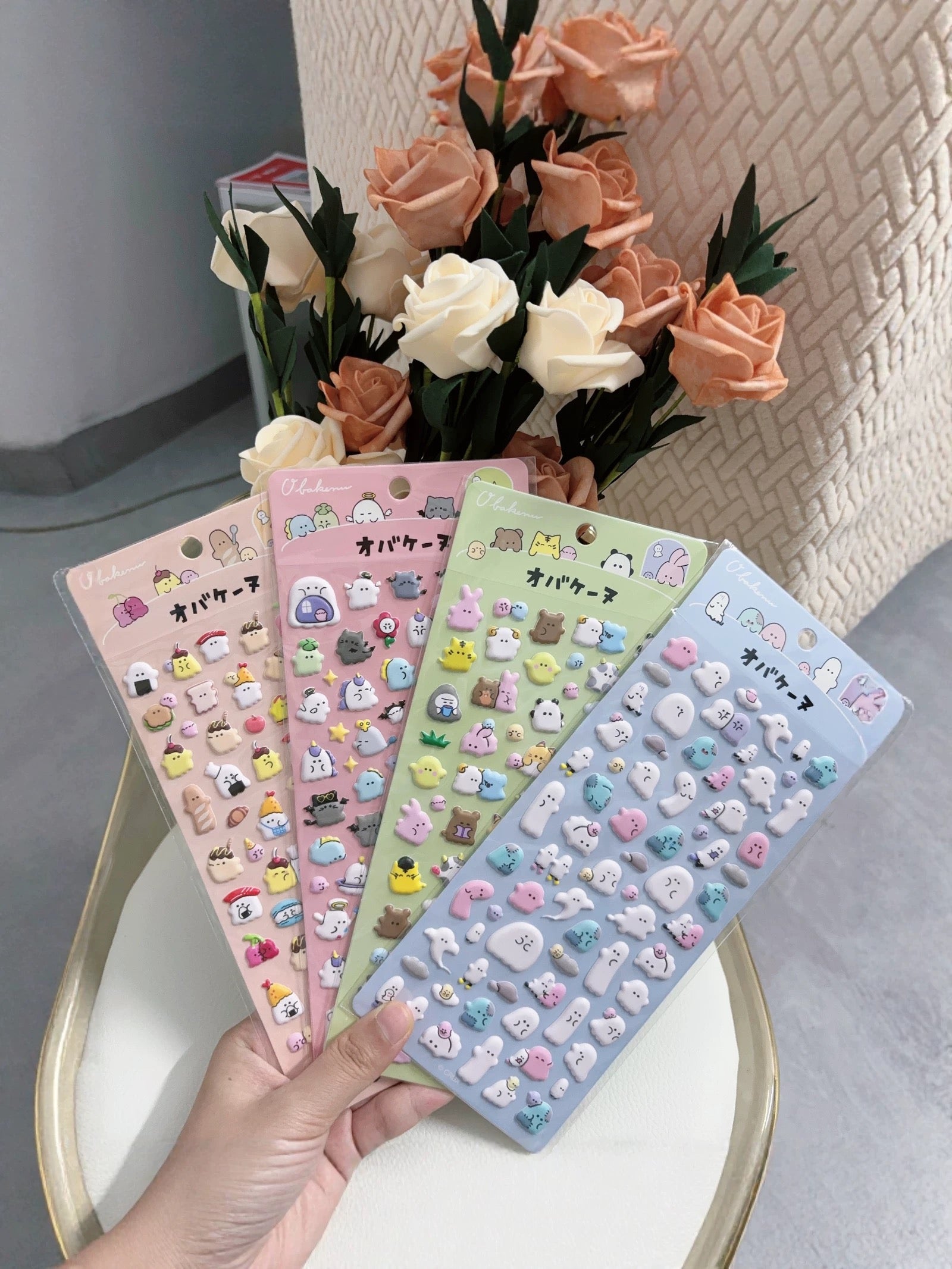 【柔軟】ユーユーファミリー やわらかい立体泡棉シール