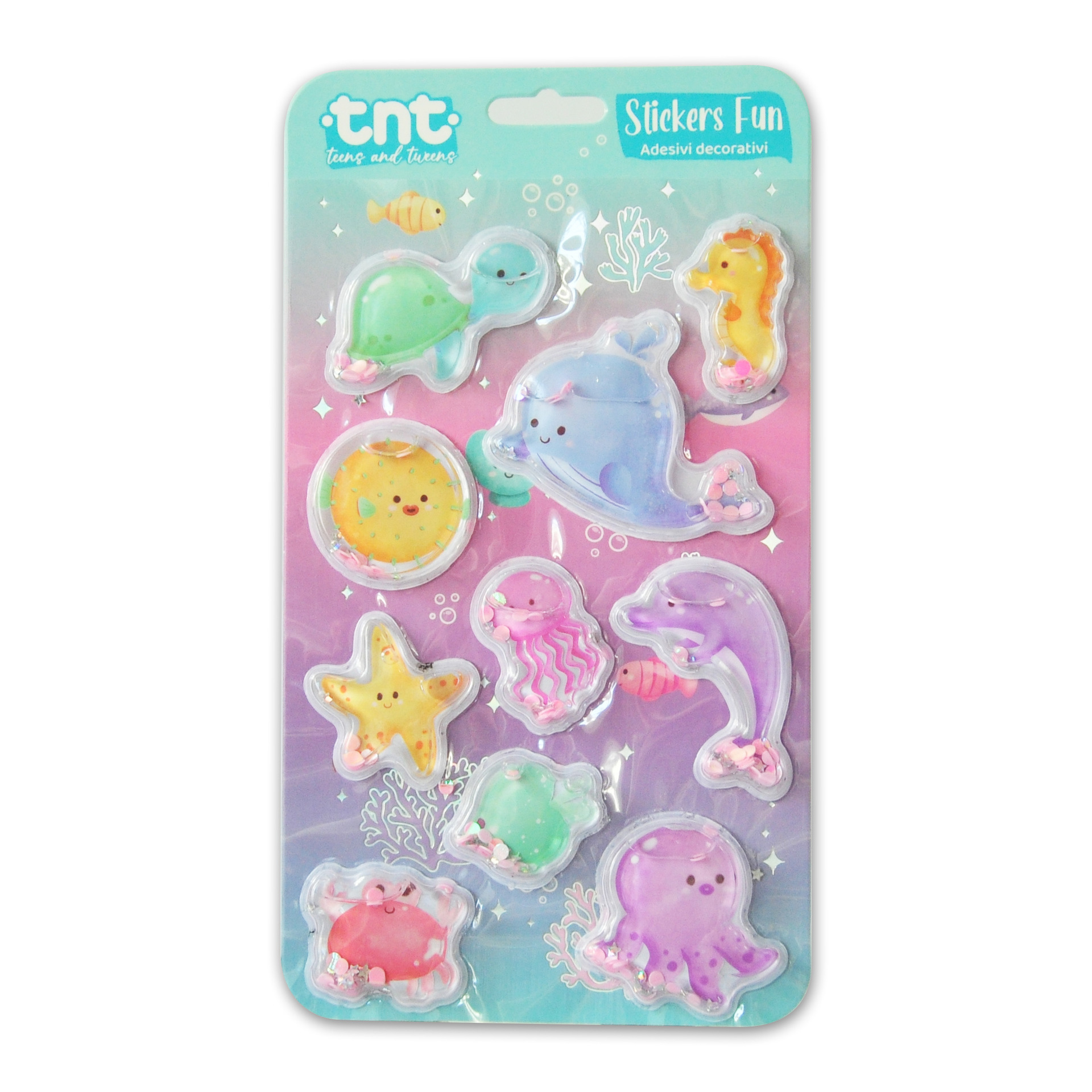 【サンリオ】サンリオ ゆらゆら ウォーターステッカー 3D 流沙デコシール